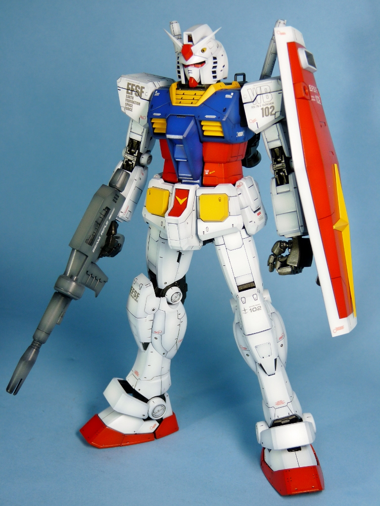 ＭＧ ガンダム Ver3.0 改修版完成品